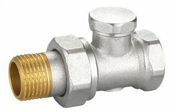 Вентиль запорный 1/2″ угловой HLV