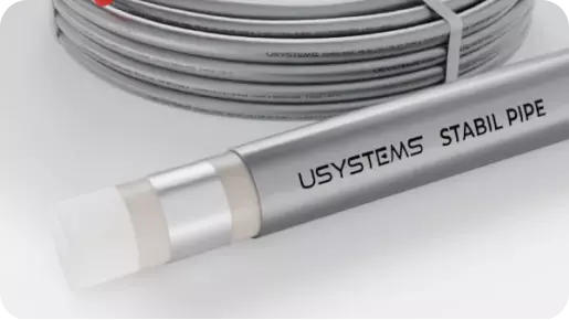 Труба USYSTEMS Stabil Pipe 32х4,7, PN10, бухта 25м
