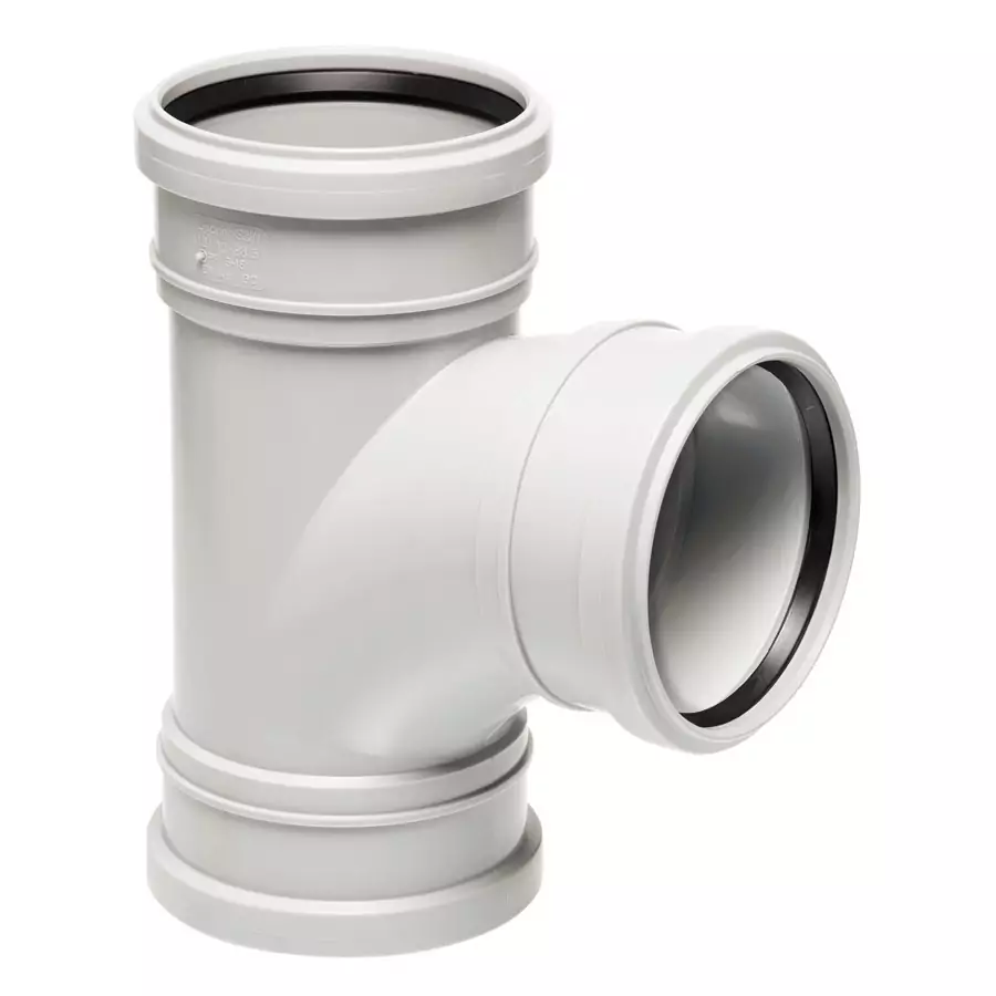 Бесшумная канализация Uponor Decibel ТРОЙНИК ДУ 110