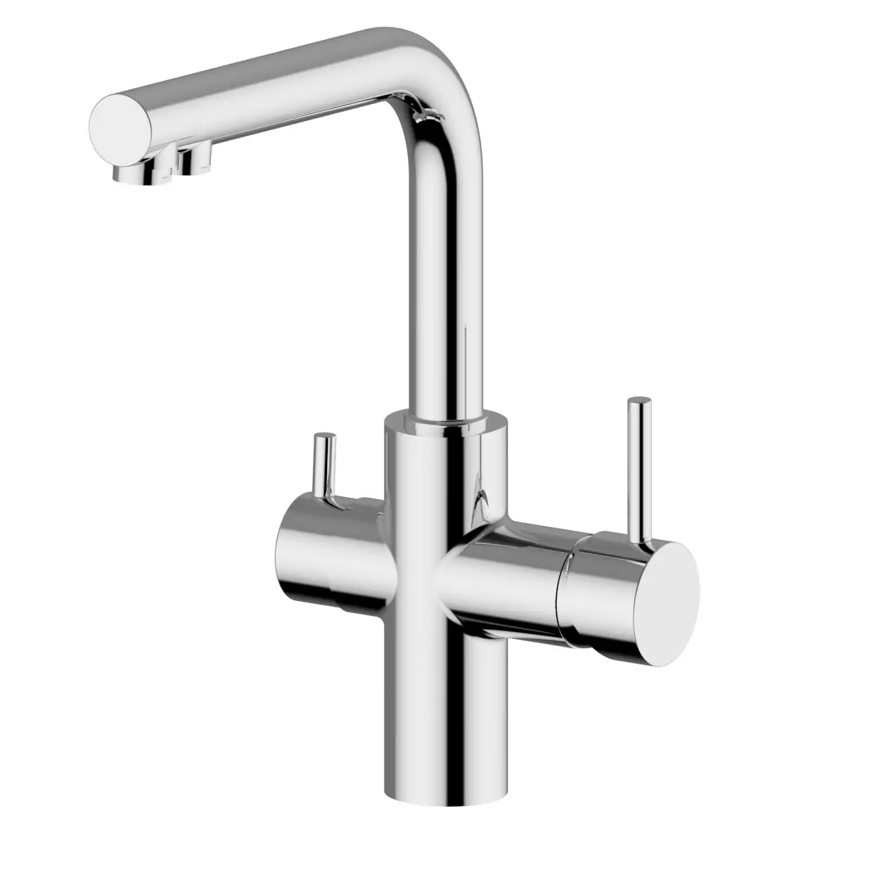 Zipponi Смеситель для кухни c выходом для питьевого фильтра, хром, шт