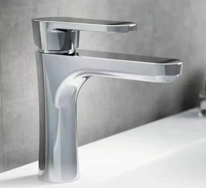 Zipponi SILHOUETTE Смеситель для умывальника 1-рычаж.с выпуском Clic Clac,хром