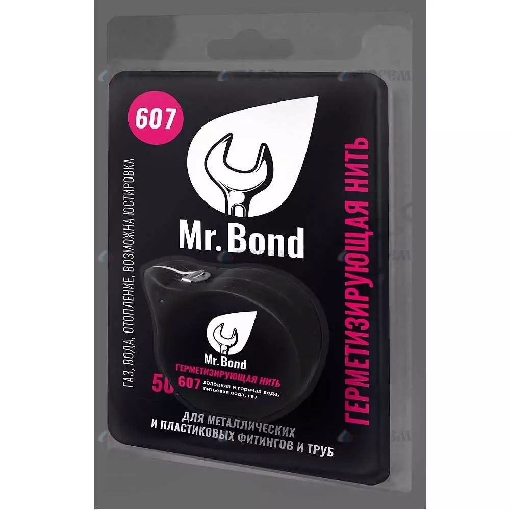 Нить для герметизации резьбы Mr.Bond 607, 50 м