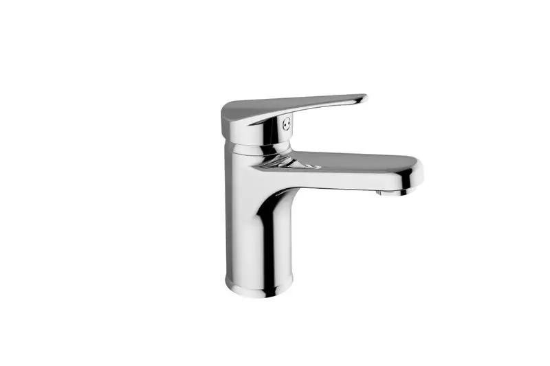 Zipponi KRISTAL Смеситель для умывальника средний 1-рычаж.с донным клапаном, хром