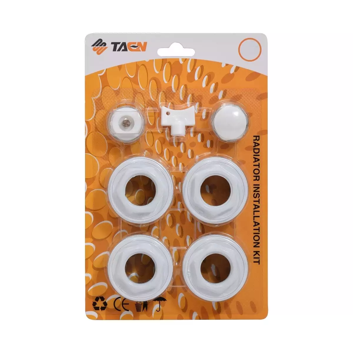 Комплект радиаторный в блистере  TAEN 1х3\4 без кронштейнов