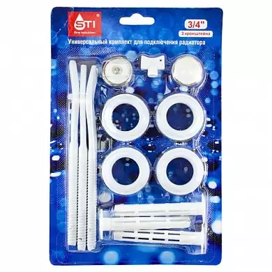 Комплект переходн. 1″х3/4″ в блистере с 3 кроншт. STI