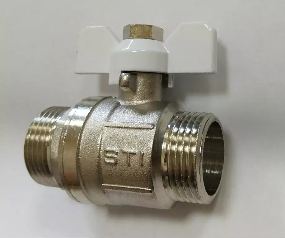 Кран шаровой STI 25 мм, Ш/Ш, бабочка
