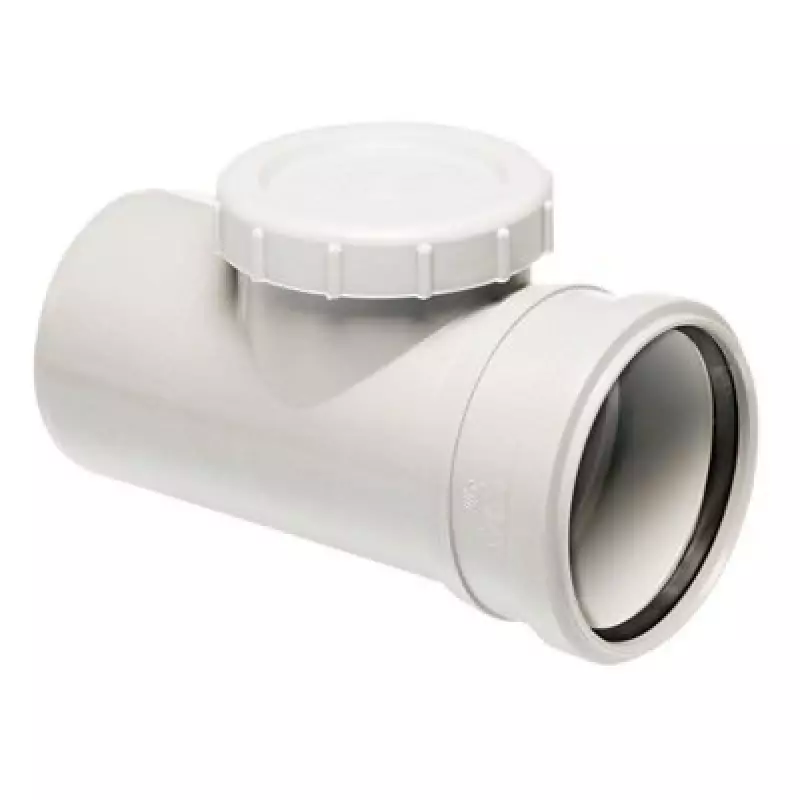 Бесшумная канализация Uponor Decibel ПАТРУБОК ДЛЯ ПРОЧИСТКИ ДУ 110