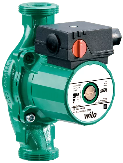 Насос циркуляционный Wilo-Star RS-25/6 (с гайками) L-130