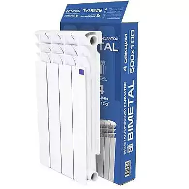 Биметаллический радиатор STI 500/100 4 секции