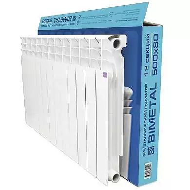 Биметаллический радиатор STI 500/80 12 сек.