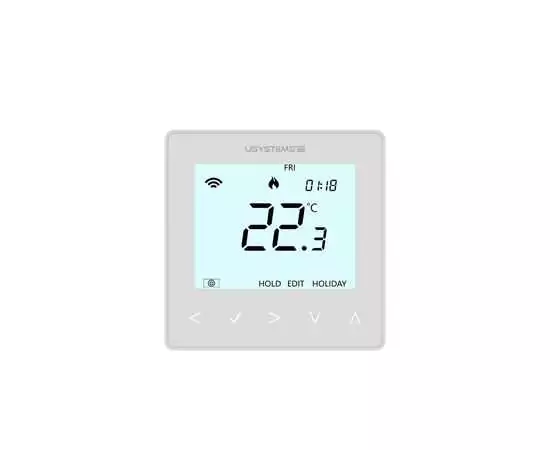 Термостат цифровой USYSTEMS HTC, белый