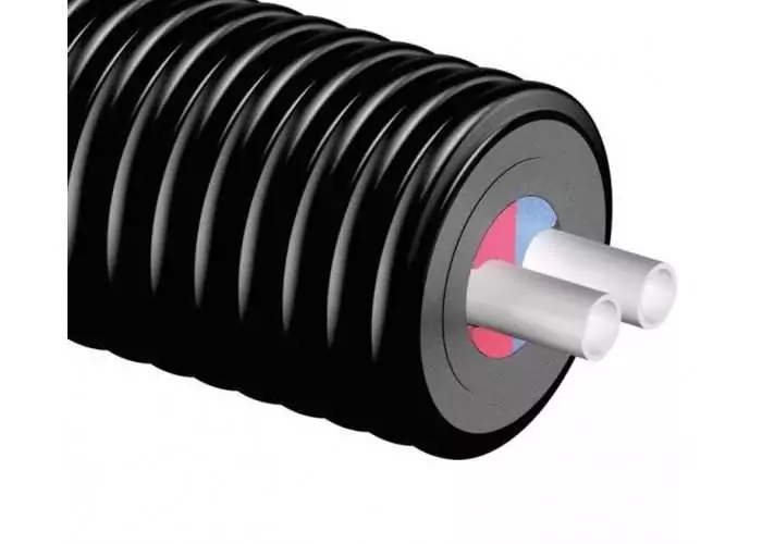 Труба USYSTEMS Thermo Twin, 25/25 мм, PN 6, PE-Xa