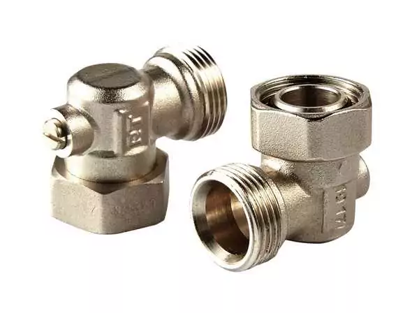 Набор нижнего подключения ROYALTHERMO угловой раздельный, 3/4х3/4ЕК