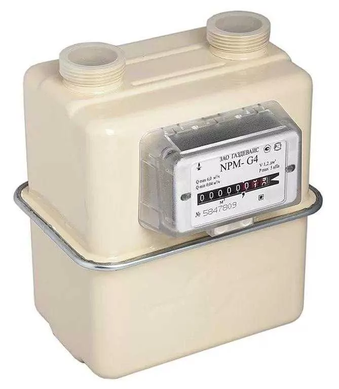 Счетчик газовый бытовой ГАЗДЕВАЙС NPM-G4 левый