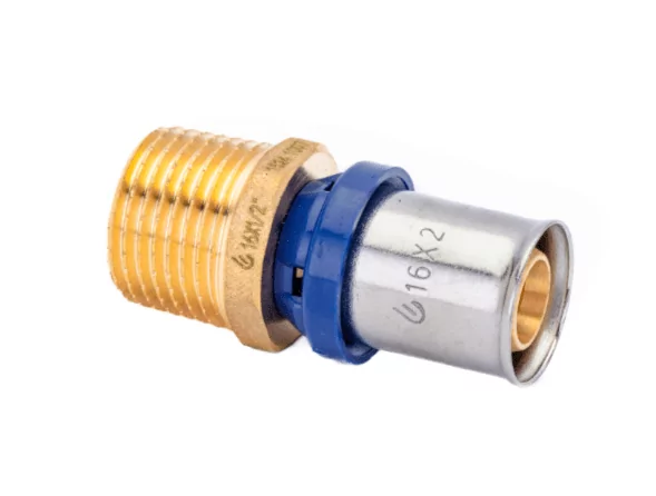USYSTEMS пресс-штуцер MLC Plus с наружной резьбой 16-R1/2″НР