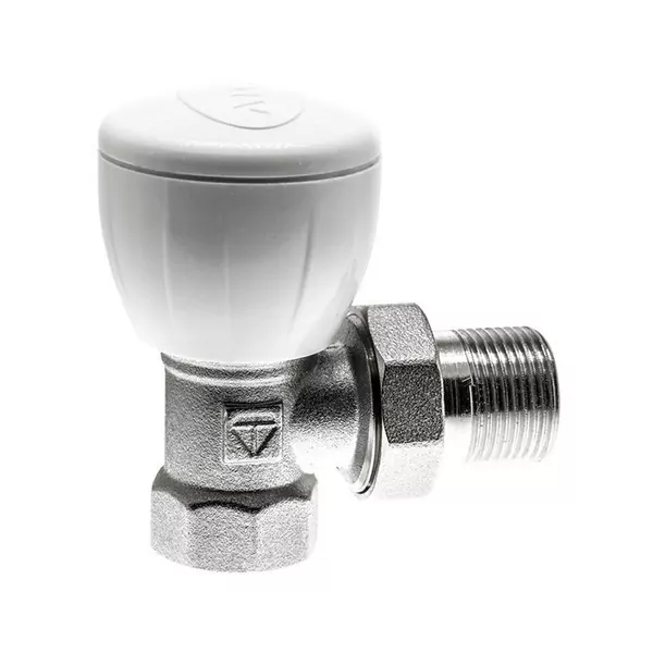 Вентиль регулирующий 1/2″ угловой Compact HLV