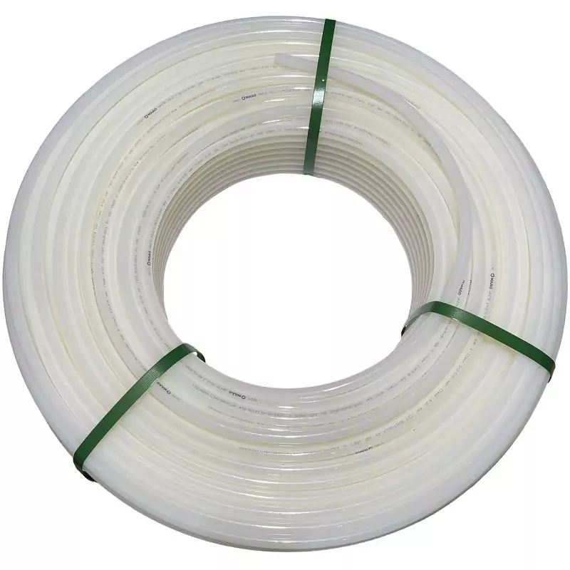 Труба из сшитого полиэтилена WAAG White DN16 x 2,0 PN6 (бухта 200м), PE-Xa / EVOH, прозрачная